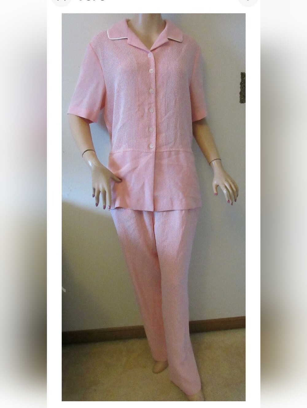 Lana Lee Canada 2pc.Tunic and Pant Set Women's Size 10